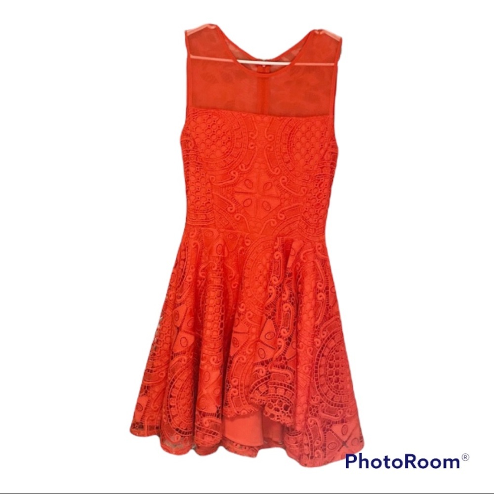 Stylestalker Hong Kong Coral Dress Sz XS